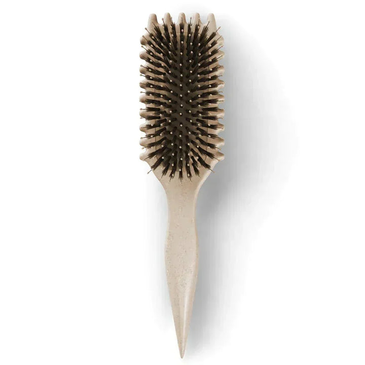 Hair styling tool and detangling brush for curly hair care