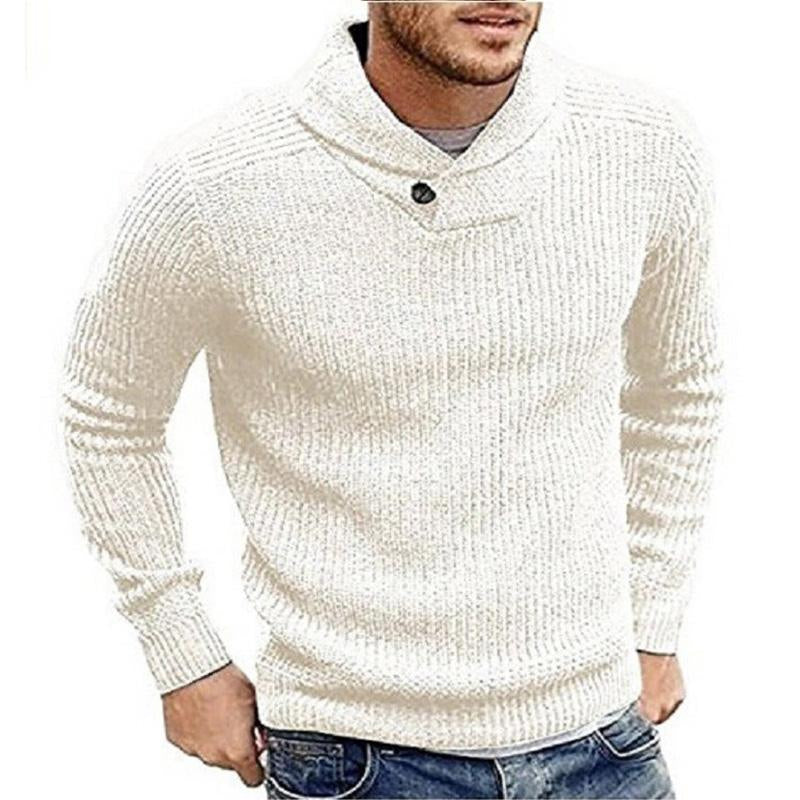 Langdon | Men’s Ribbed Collar Sweater