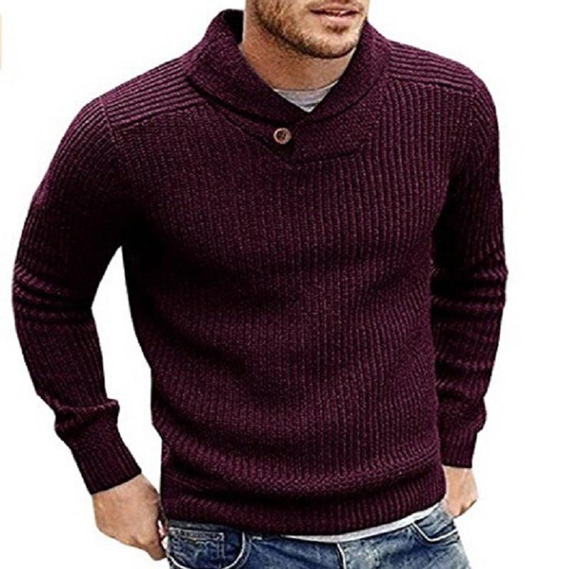 Langdon | Men’s Ribbed Collar Sweater