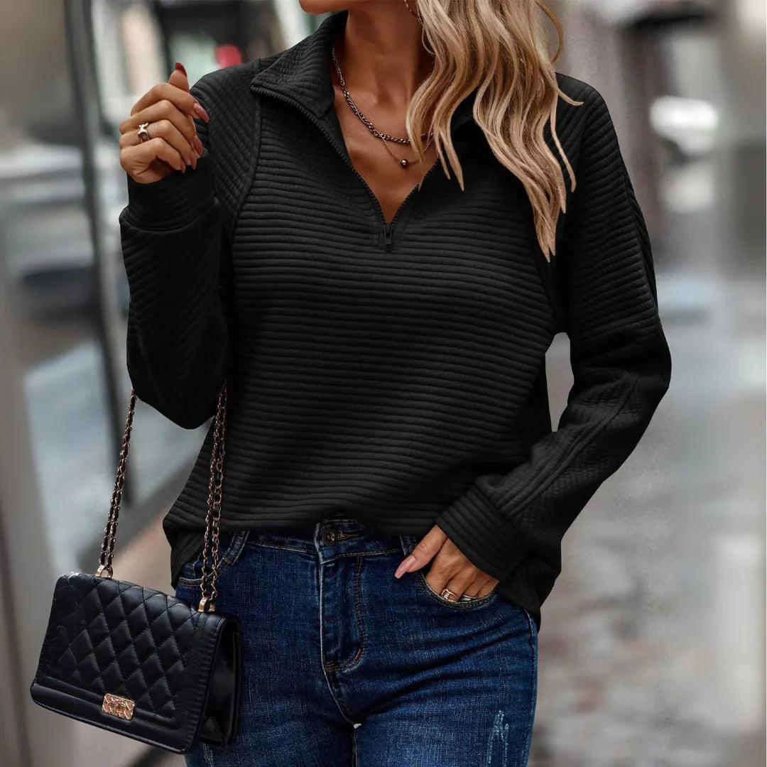 Briarlyn | Women’s Half Zip Ribbed Pullover
