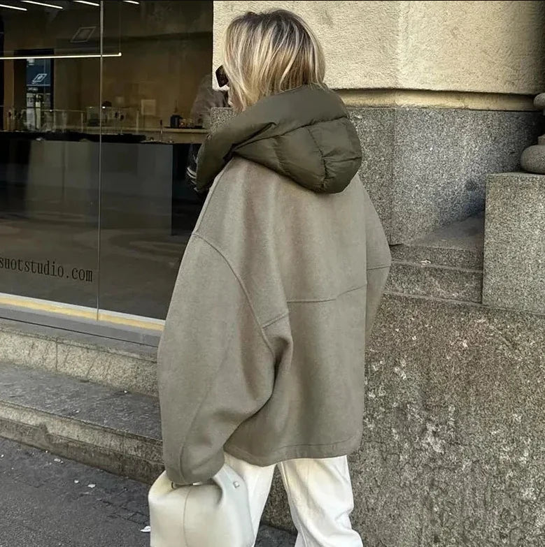 Cyrell | Women’s Oversized Hooded Jacket
