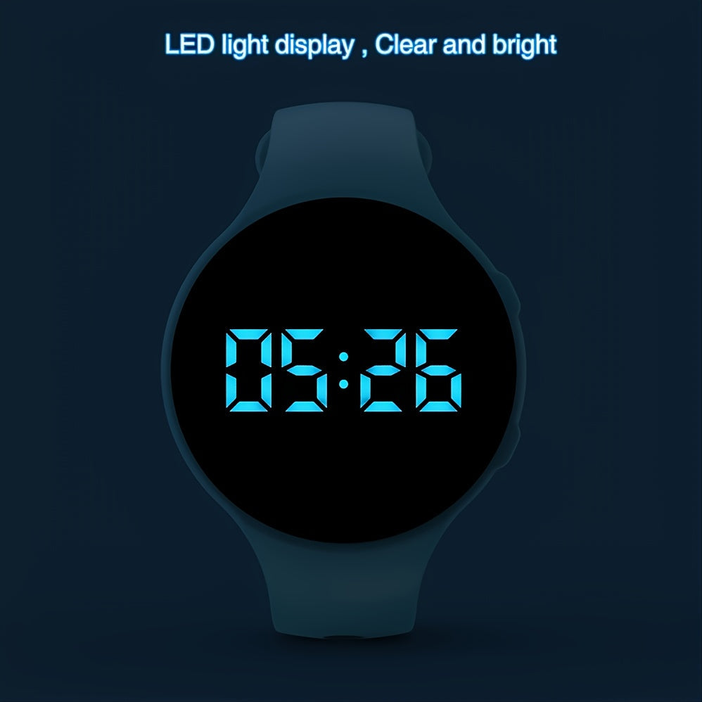 Kids fitness tracker showing silent vibration alarm feature