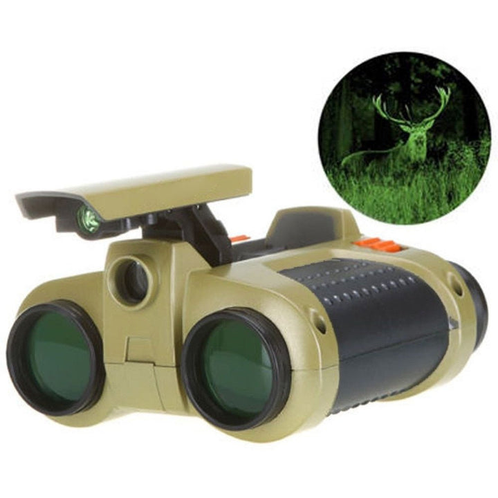 Kids outdoor exploration night vision binoculars in box