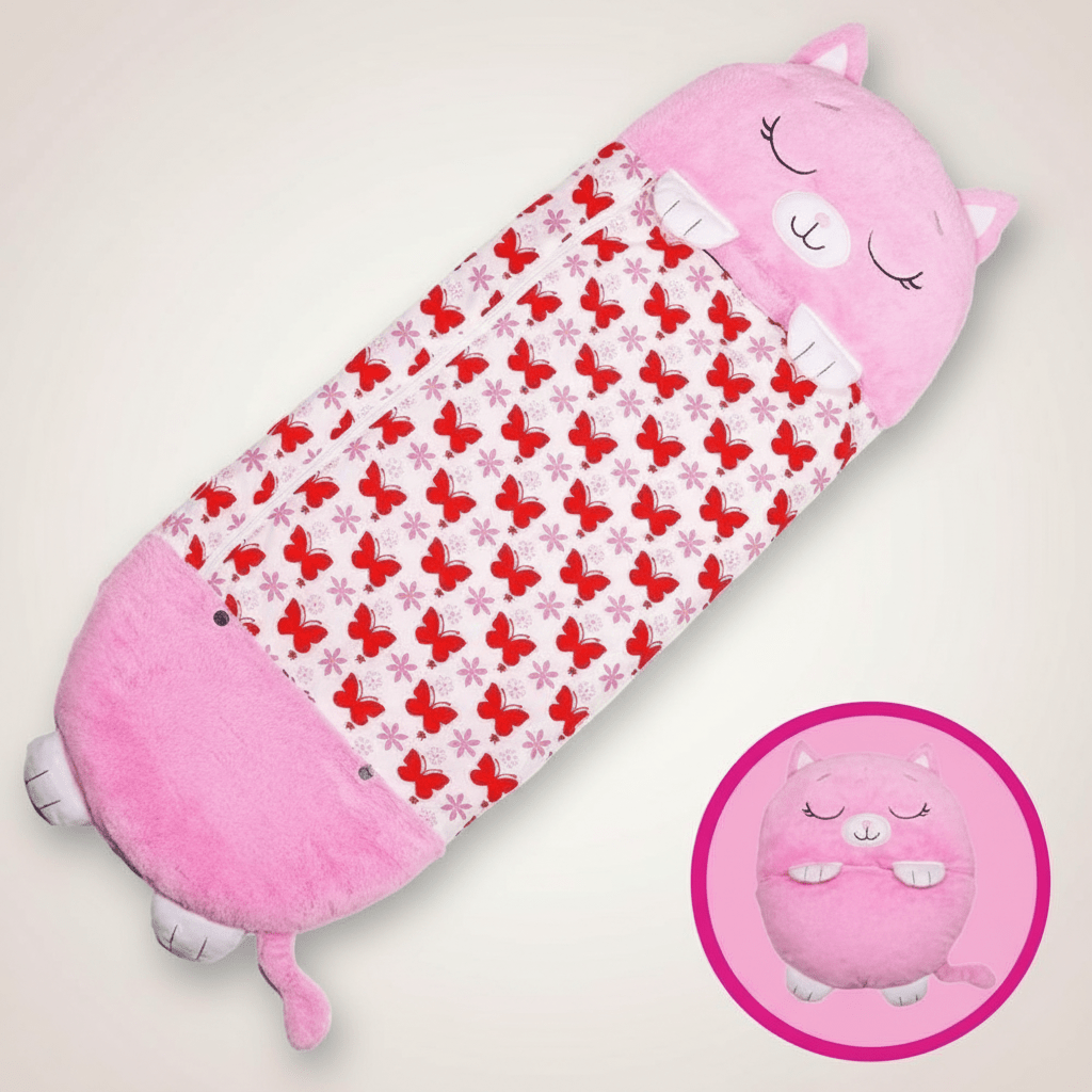 Durable and warm kids sleeping bag ideal for camping and sleepovers