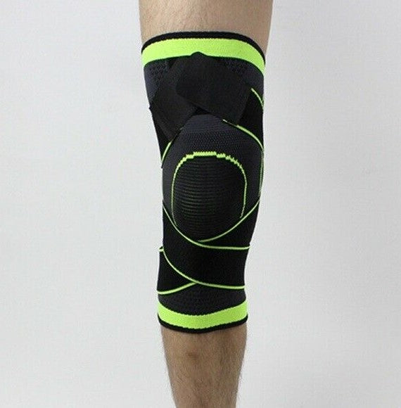 Stretchy compression support sleeve demonstrating elasticity and recovery for daily wear.