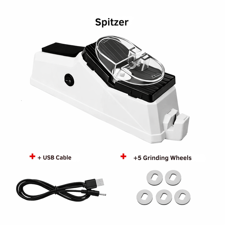 Modern kitchen gadget and electric sharpening tool for home chefs