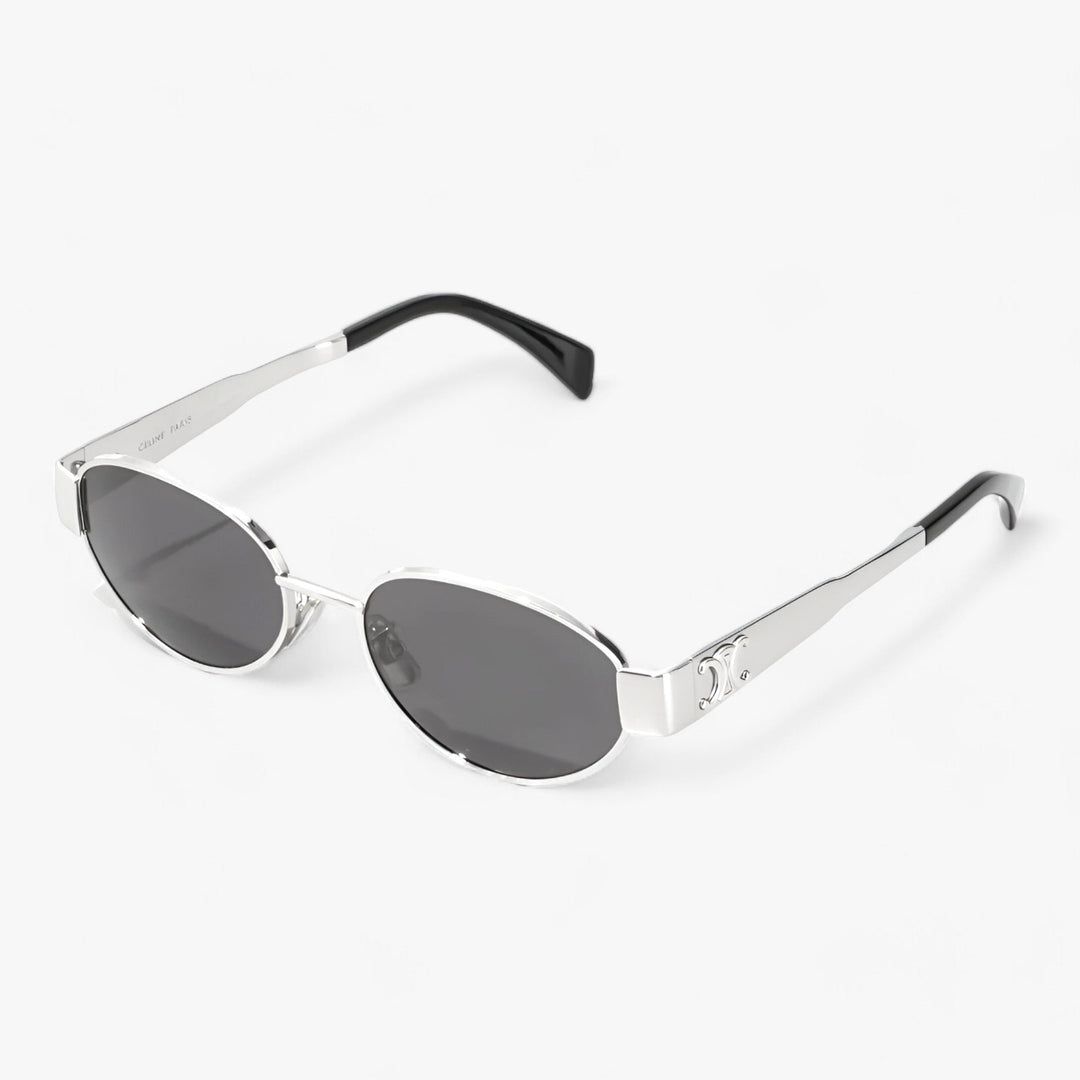 Side view of fashionable women's polarized sunglasses for summer