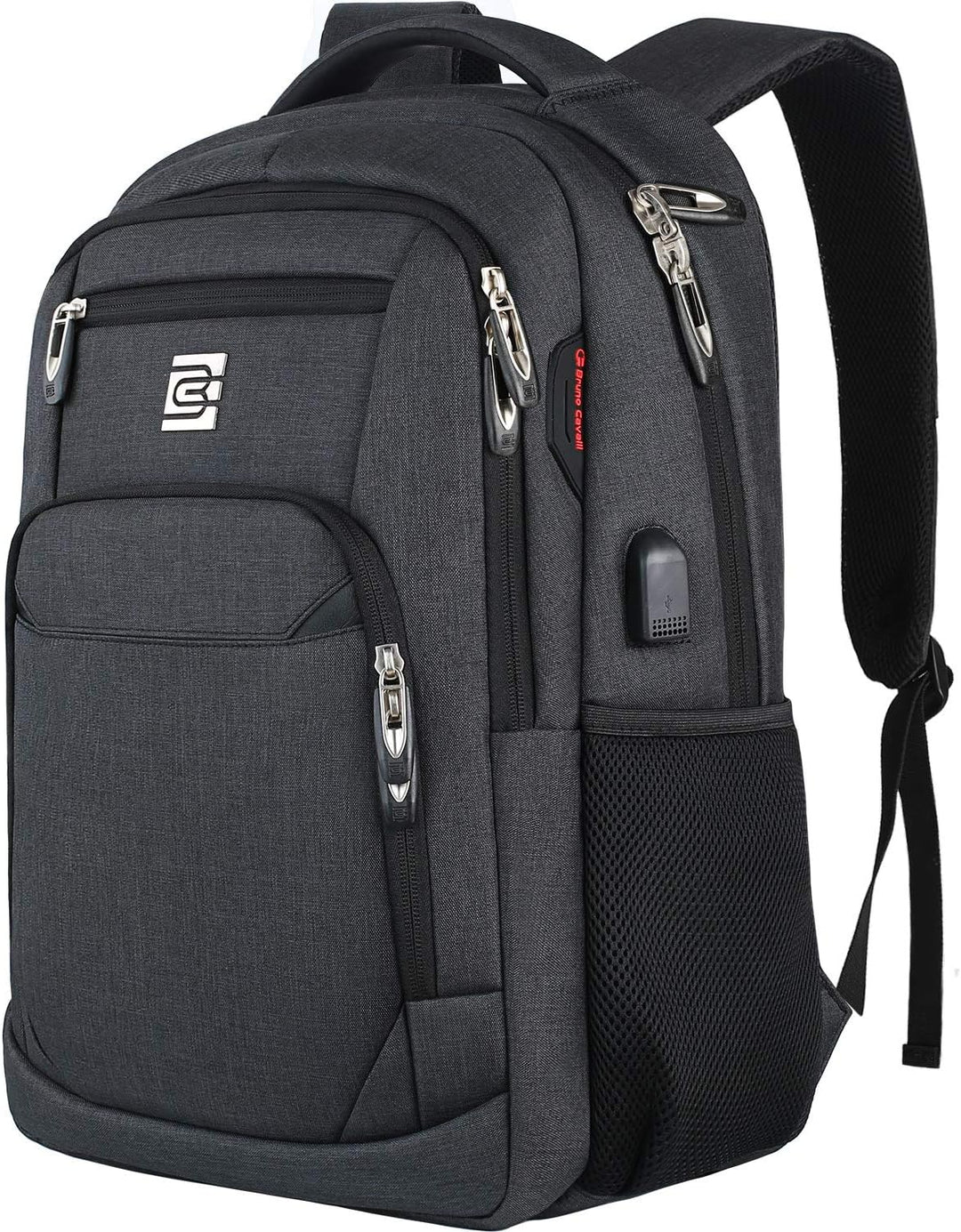 Full angle display of unisex waterproof laptop backpack
