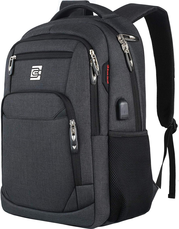 Full angle display of unisex waterproof laptop backpack