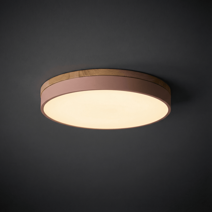 Energy efficient modern lighting fixture illuminating a stylish interior