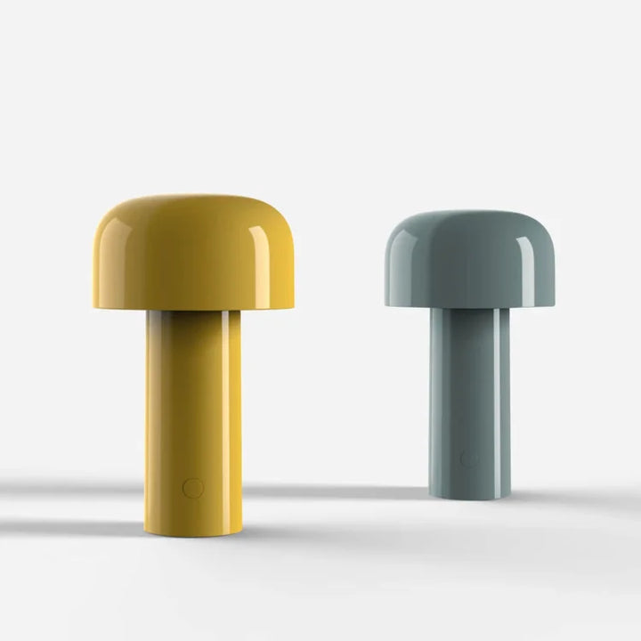 Wireless LED lamp showcasing its sleek profile against a neutral wall
