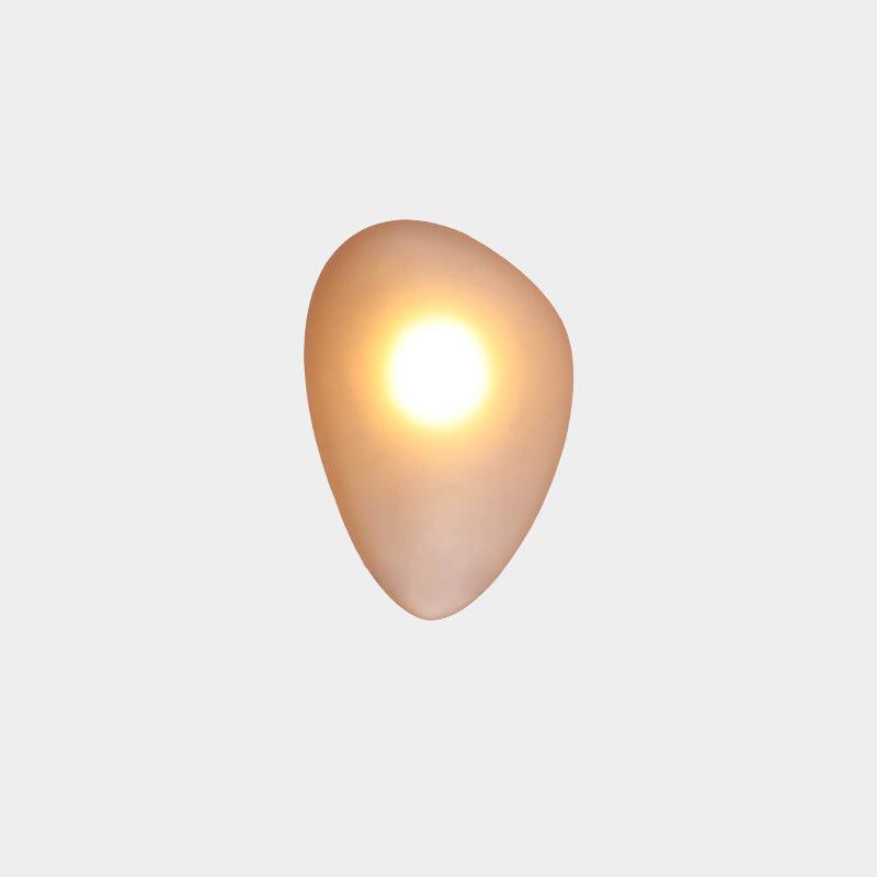 Interior lighting fixture demonstrating warm yellow LED tone