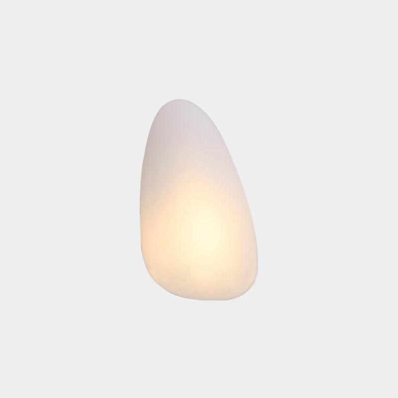 Modern design LED wall lamp highlighting bedroom interior