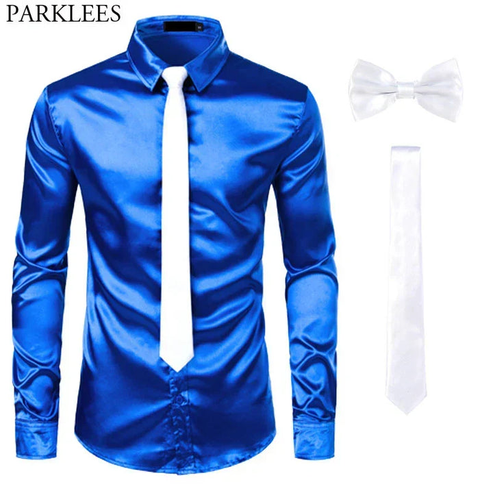 Detailed shot of fabric texture on lightweight mens fashion shirt