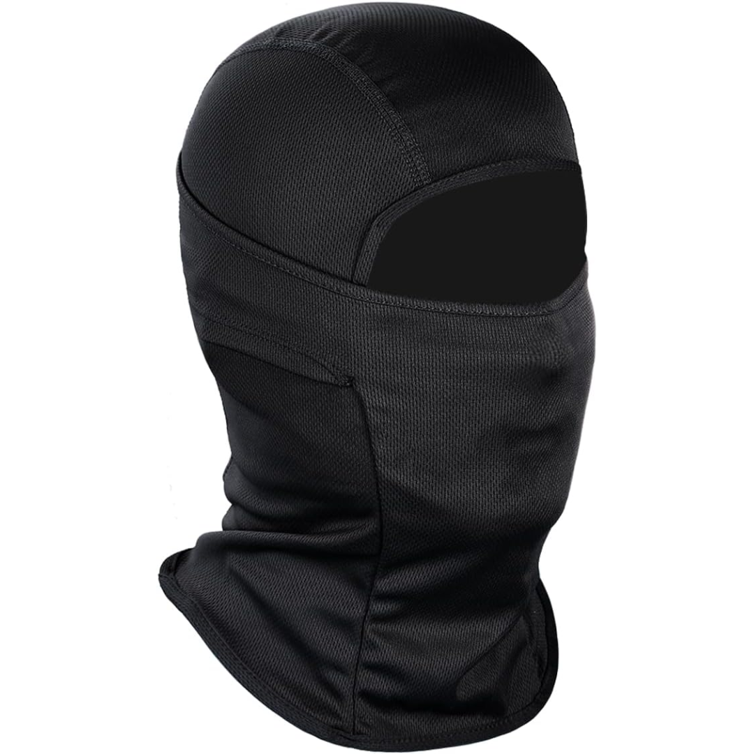 Flexible and stretchy unisex cycling mask for all-weather outdoor use
