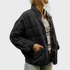 Imane | Women’s Quilted Zip Jacket