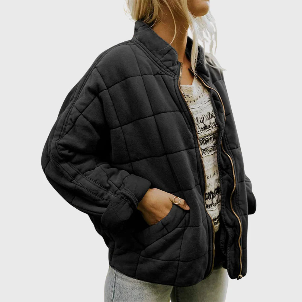 Imane | Women’s Quilted Zip Jacket