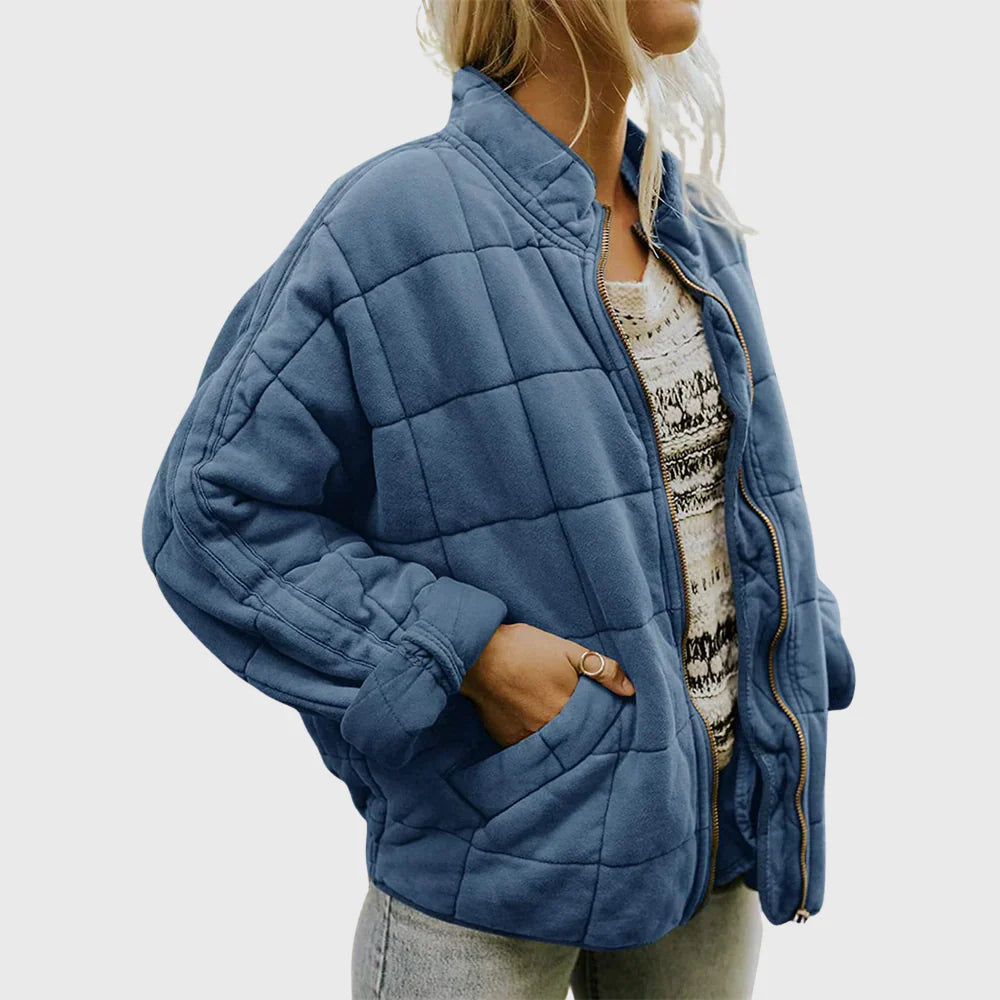 Imane | Women’s Quilted Zip Jacket