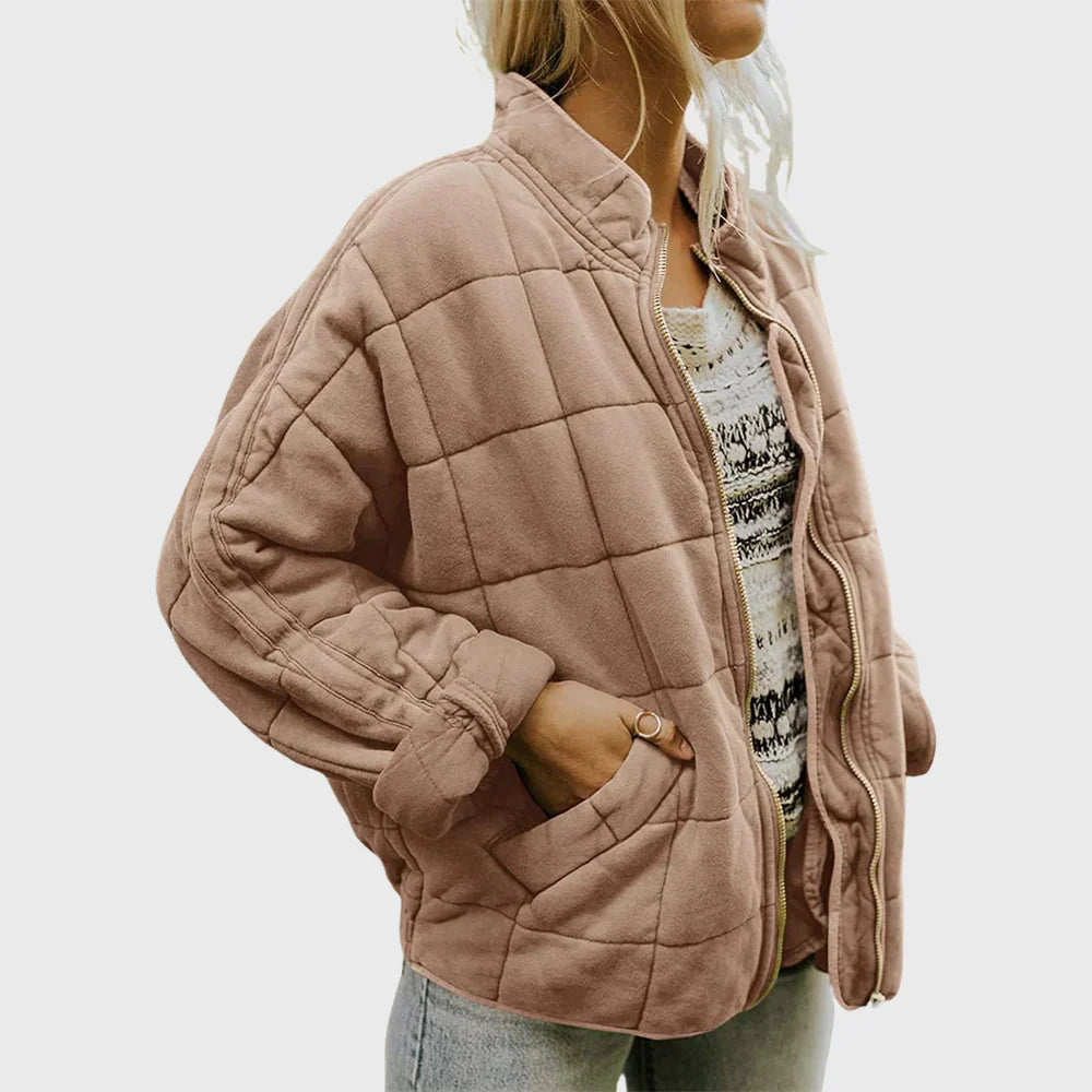 Imane | Women’s Quilted Zip Jacket