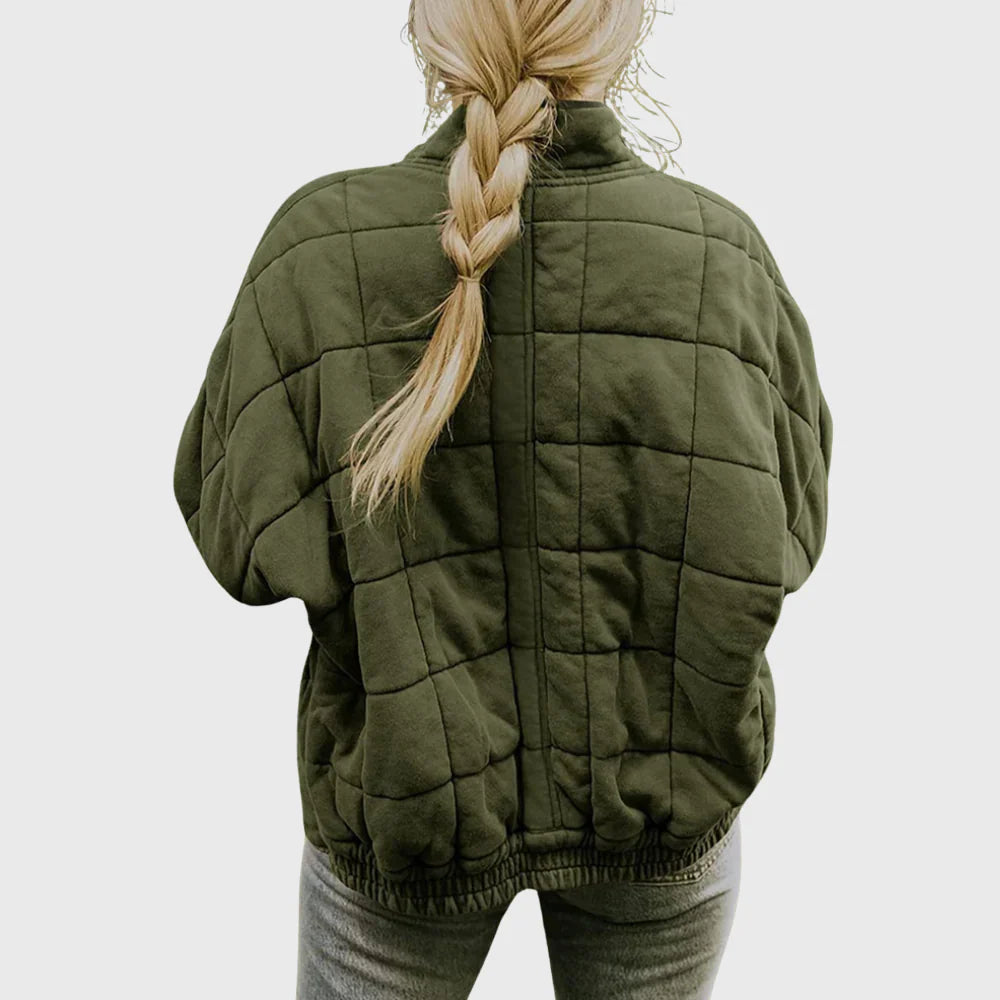 Imane | Women’s Quilted Zip Jacket