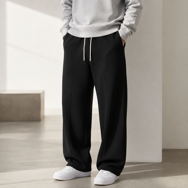 Men's loose straight leg joggers in casual style for everyday loungewear