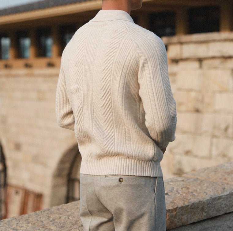 Cormac | Men’s Collared Knit Sweater