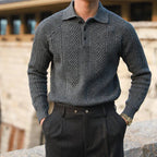 Cormac | Men’s Collared Knit Sweater
