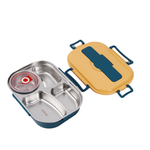 4 compartments with soup bowl