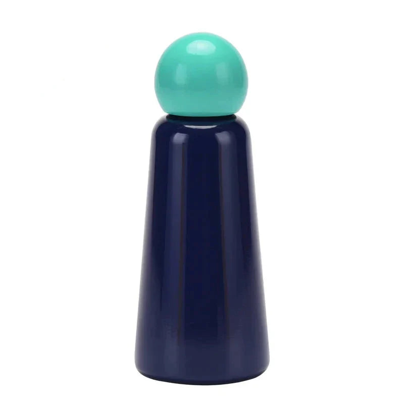 Durable metal water bottle suitable for hiking and camping