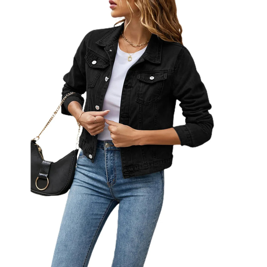 Tinsley | Women’s Cropped Denim Jacket