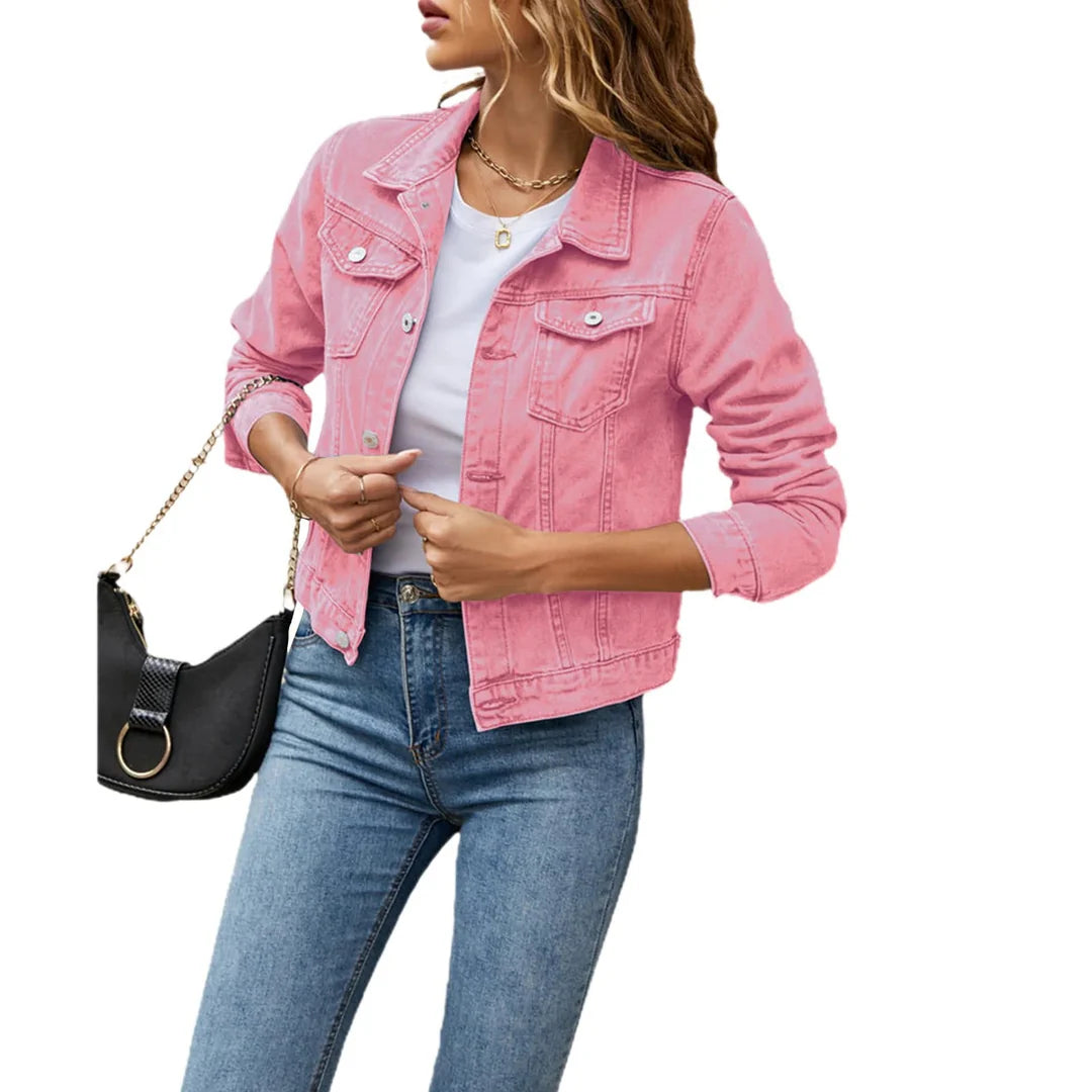 Tinsley | Women’s Cropped Denim Jacket