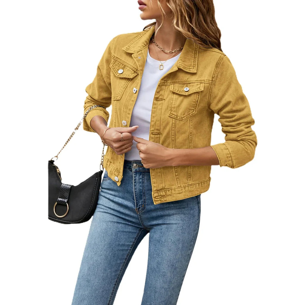 Tinsley | Women’s Cropped Denim Jacket