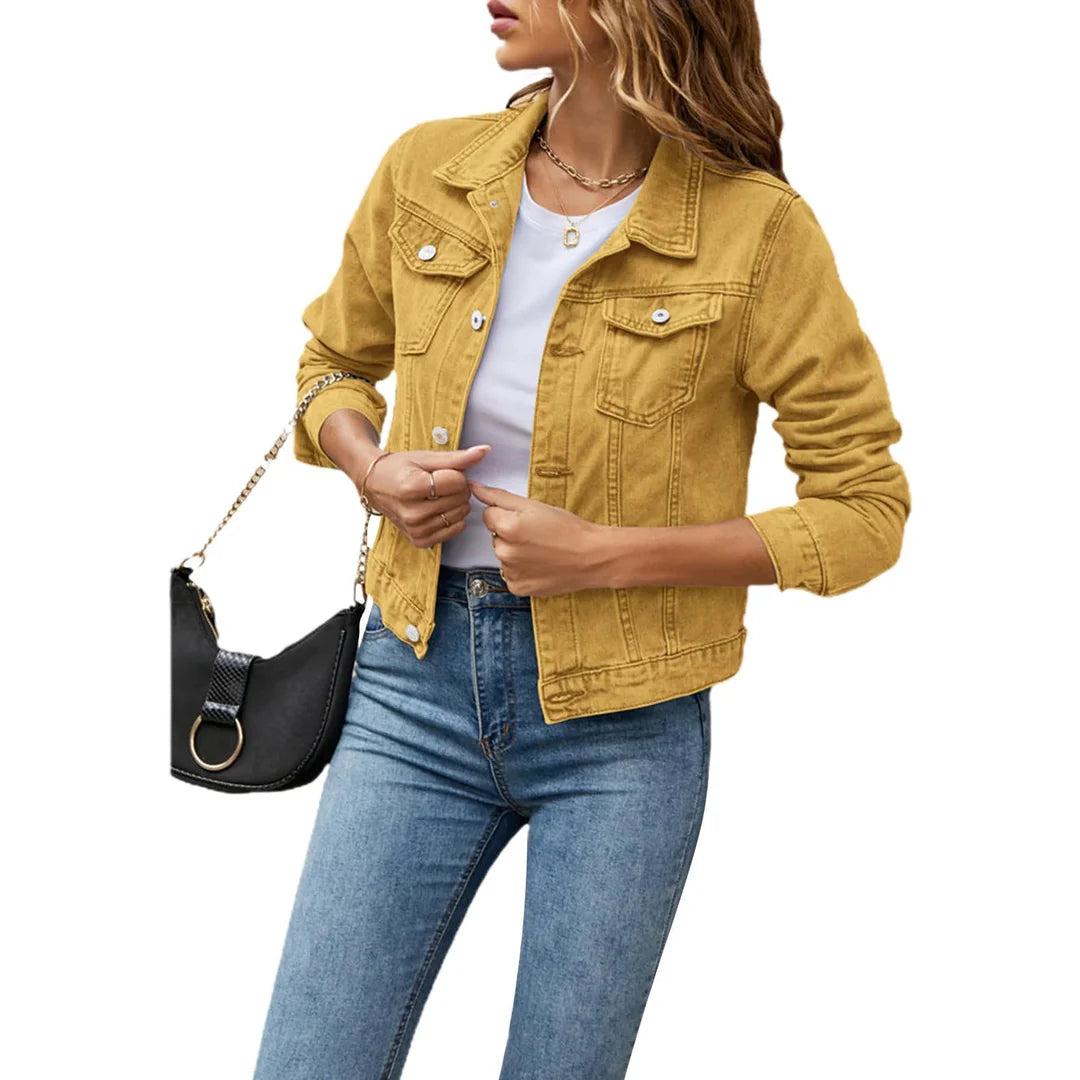 Tinsley | Women’s Cropped Denim Jacket