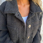 Sorella | Women’s Button Front Sherpa Jacket