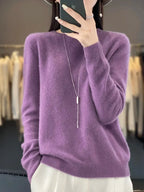 Elaria | Women’s Round Neck Long Sleeve Sweater