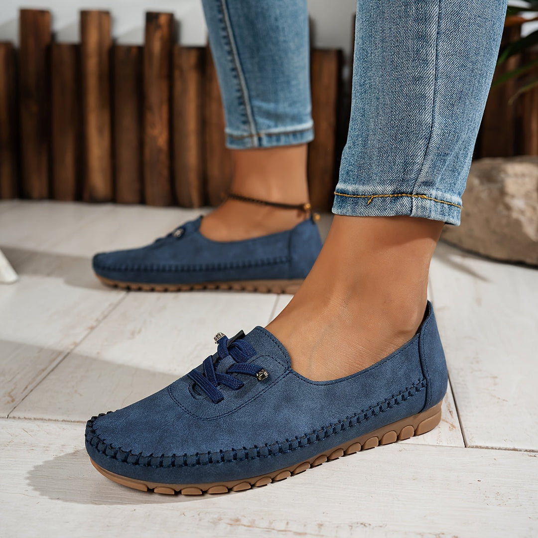 Orthopedic walking shoes for women featuring slip-resistant outsole