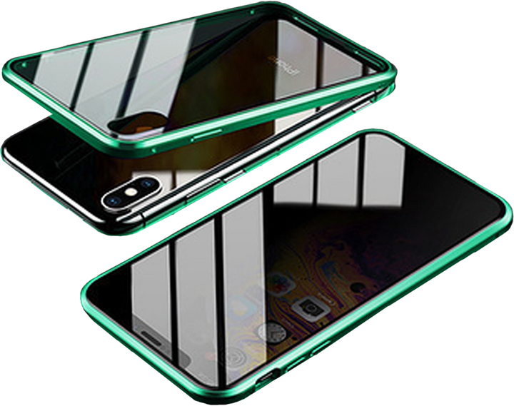 Transparent mobile protection case showing original phone color inside