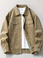 Hudson | Men’s Snap-Button Utility Jacket