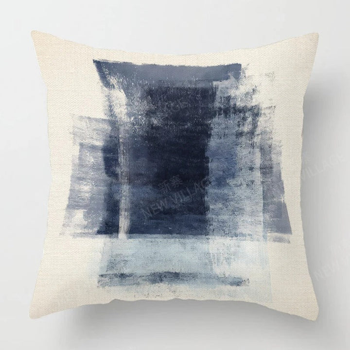 Designer throw pillow cover with chic tricolor geometric layout [[lstfy-media:12]]