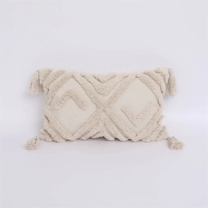 Plush tufted pillow cover designed for ultimate comfort and style