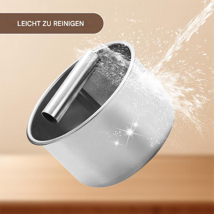 Cooking accessory and food shaper resting on a kitchen counter ready for use