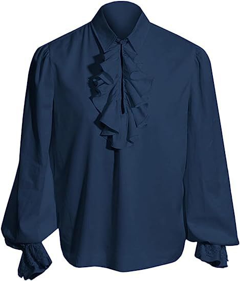 Full view of historical costume and cosplay apparel for men in gothic style