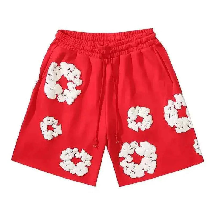 Stylish festival style mens summer clothing with tropical print