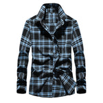532 Blue Checked