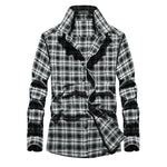 536 Grey Checked