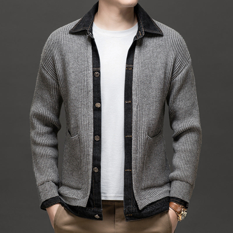 Mercer | Men’s Button-Front Knit Cardigan