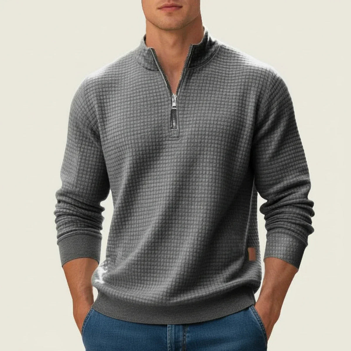 Calhoun | Men’s Quarter-Zip Knit Sweater