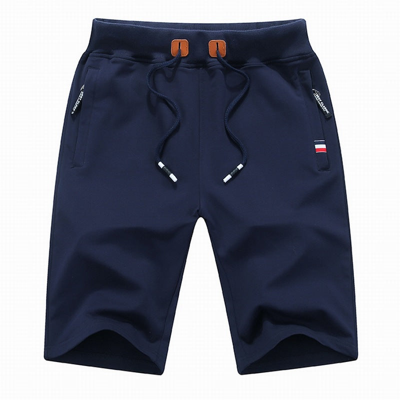 Mens casual drawstring shorts in summer fashion style