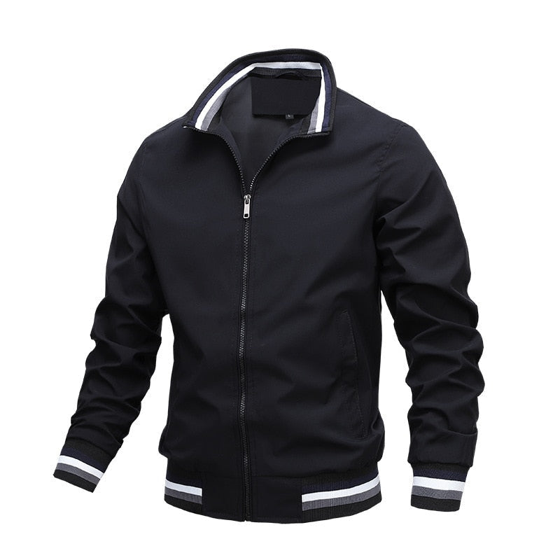 Ronan | Men’s Zip Up Bomber Jacket