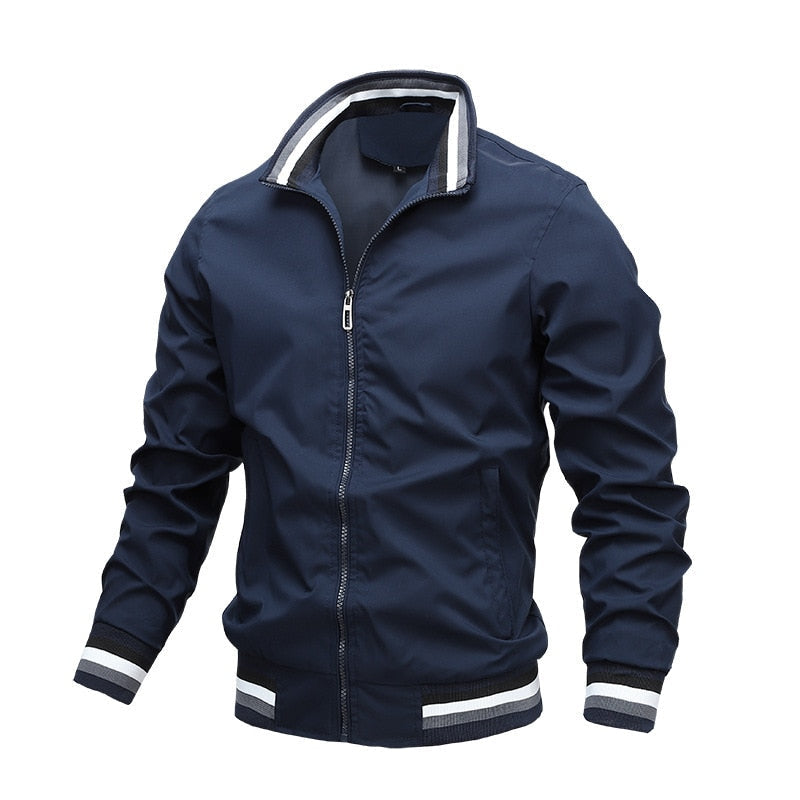 Ronan | Men’s Zip Up Bomber Jacket